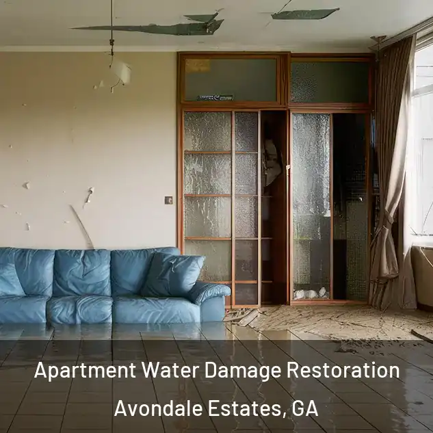  Apartment Water Damage Restoration Avondale Estates, GA