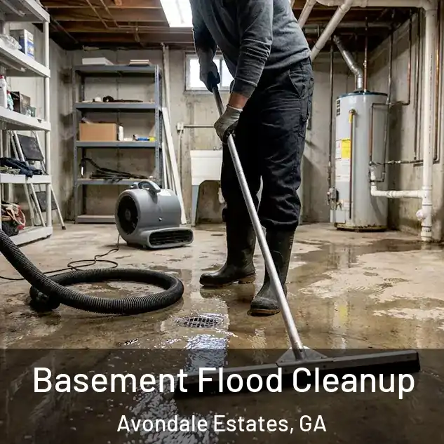  Basement Flood Cleanup Avondale Estates, GA