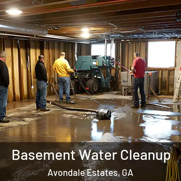  Basement Water Cleanup Avondale Estates, GA