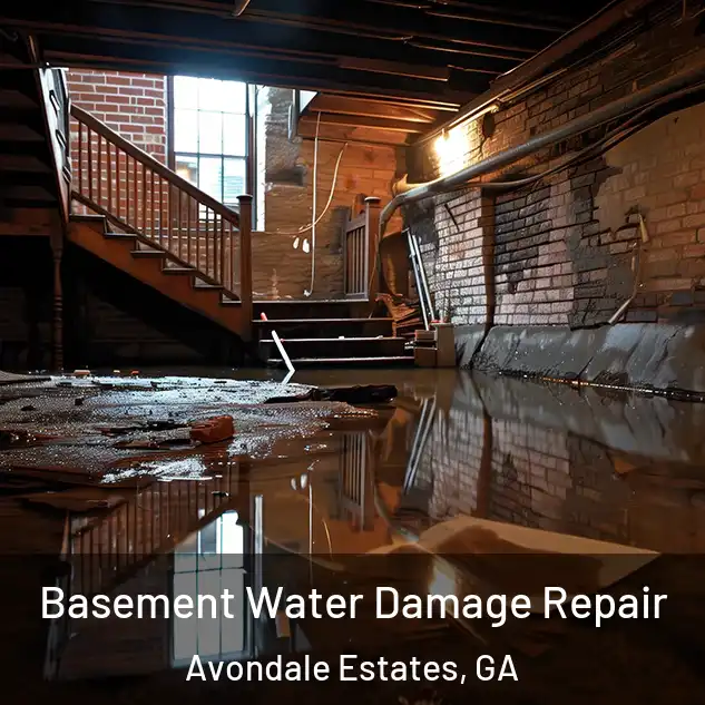  Basement Water Damage Repair Avondale Estates, GA