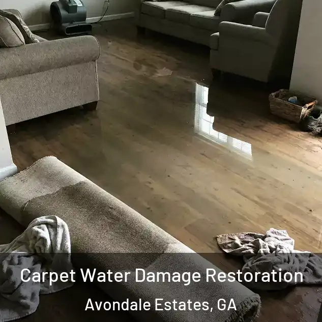  Carpet Water Damage Restoration Avondale Estates, GA