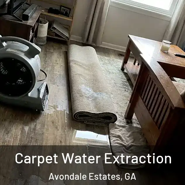  Carpet Water Extraction Avondale Estates, GA