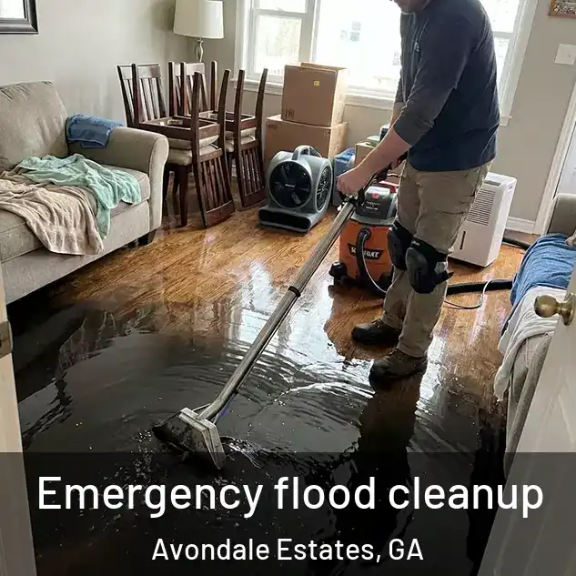  Emergency flood cleanup Avondale Estates, GA