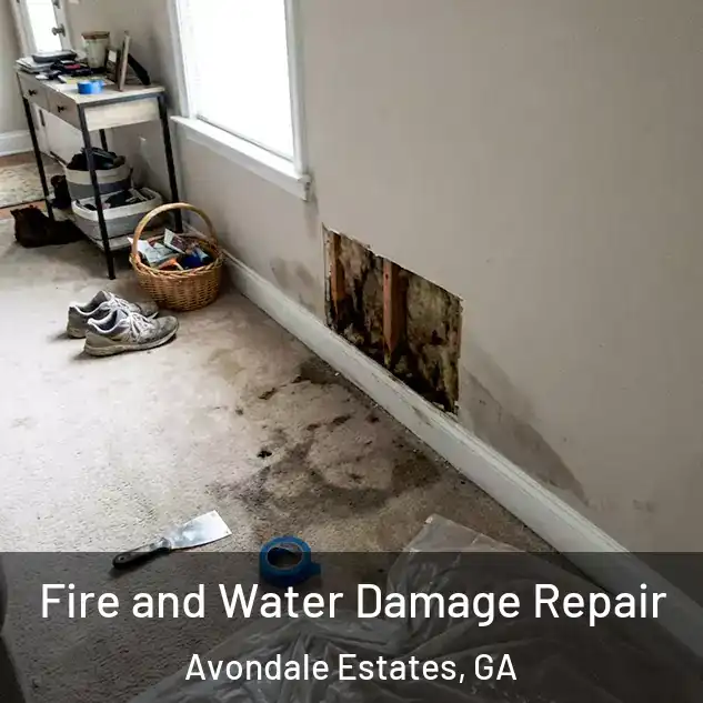  Fire and Water Damage Repair Avondale Estates, GA