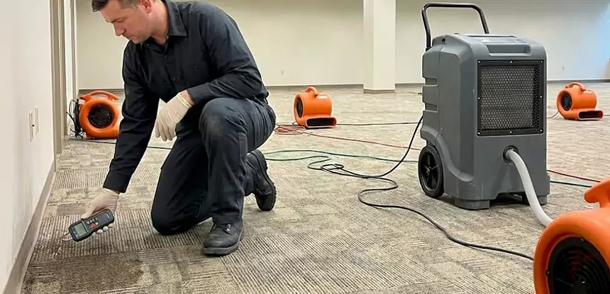 Drying Carpet Padding After Flood in Avondale Estates