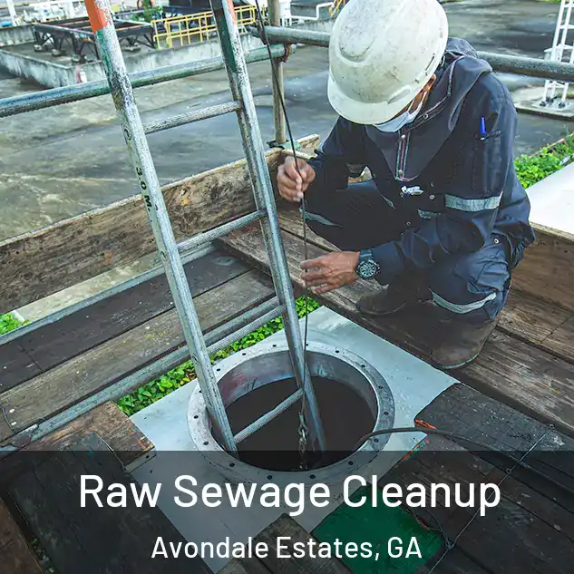  Raw Sewage Cleanup Avondale Estates, GA