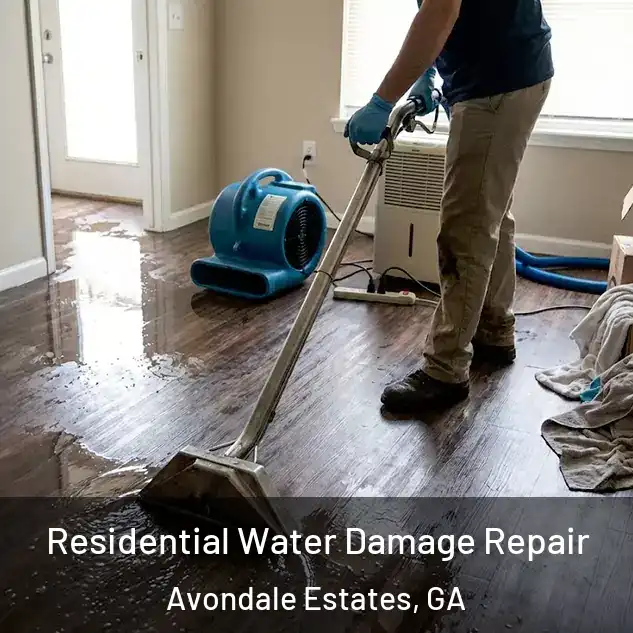  Residential Water Damage Repair Avondale Estates, GA