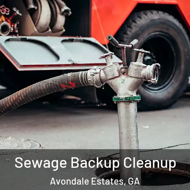  Sewage Backup Cleanup Avondale Estates, GA