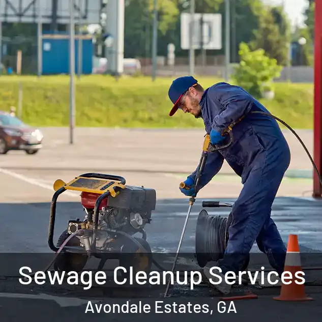  Sewage Cleanup Services Avondale Estates, GA