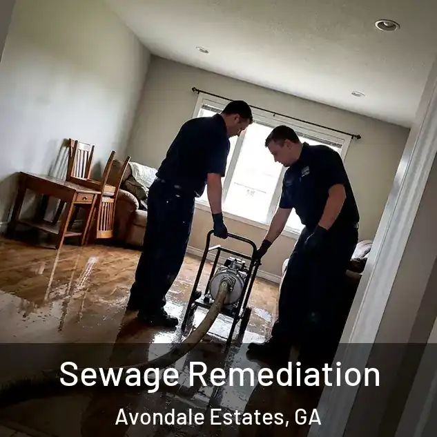 Sewage Remediation Avondale Estates, GA