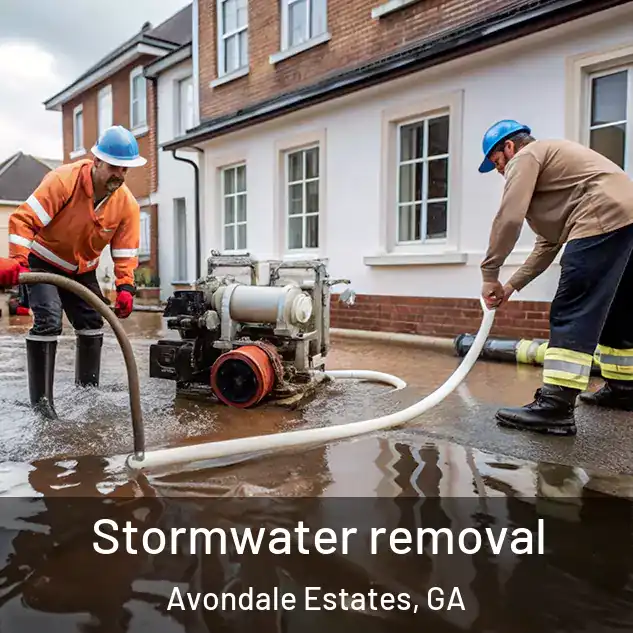  Stormwater removal Avondale Estates, GA